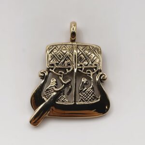 Vikingaskepp, brons